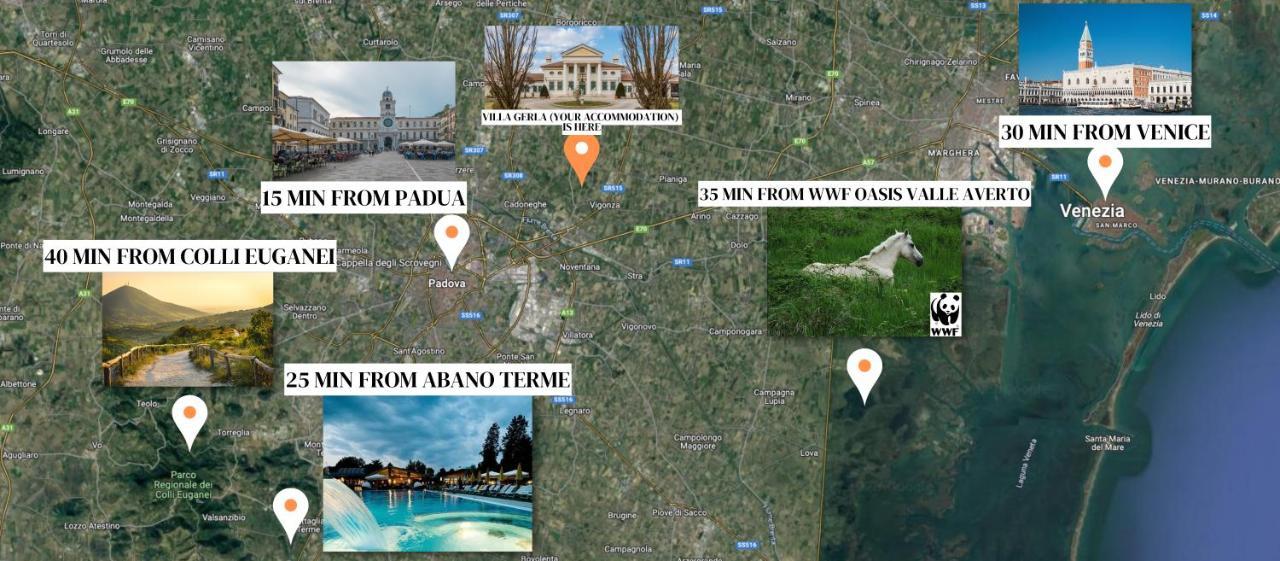 Villa Gerla, Un Angolo Di Paradiso Vicino Padova E Venezia Zewnętrze zdjęcie